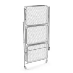 Carro Plegable Metálico con 3 Cestas en Color Blanco 22250186