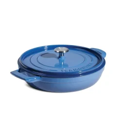 Cazuela Baja Hierro Fundido Esmaltado Azul 30 cm 3.8L 31700164