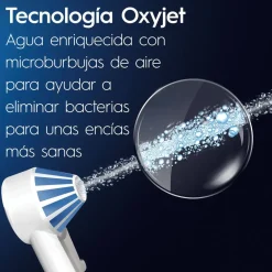 Centro de Limpieza Bucal Braun Pro 1 Oxyjet Irrigador + Cepillo Eléctrico 8006540840825