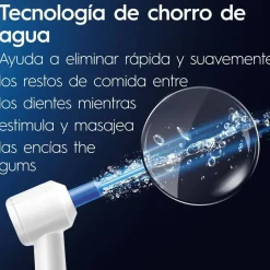 Centro de Limpieza Bucal Braun Pro 1 Oxyjet Irrigador + Cepillo Eléctrico 8006540840825