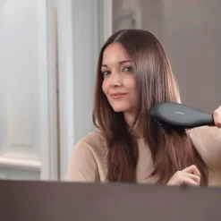 Cepillo Alisador con Cerámica y Queratina BAMBA INSTANTCARE 900 PERFECT BRUSH