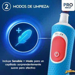 Cepillo BRAUN Infantil Oral B Pro Ki Ds Spiderman + Funda de Viaje KIDSSPIDERMAN