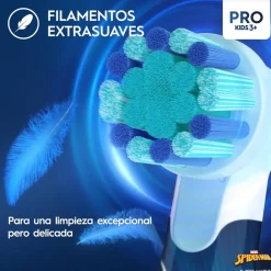 Cepillo BRAUN Infantil Oral B Pro Ki Ds Spiderman + Funda de Viaje KIDSSPIDERMAN