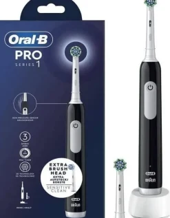 CepilloBRAUN Oral B Pro 1 Black (eb50rx+eb60x) PRO1NEGRO
