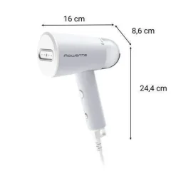 Cepillo de vapor de mano Rowenta Origin Travel Blanco DR1021