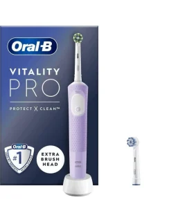 Cepillo Eléctrico Braun Vitality Pro Morado VITALITYPROMOR