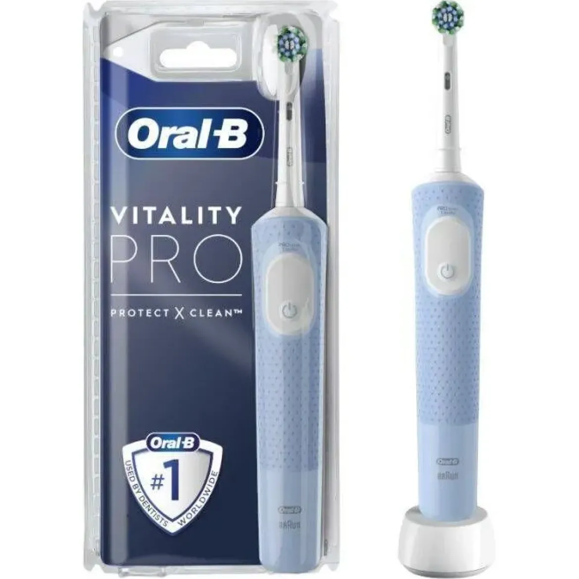 Cepillo Eléctrico Braun Vitality Pro Azul CrossAction VITALITYPROAZUL