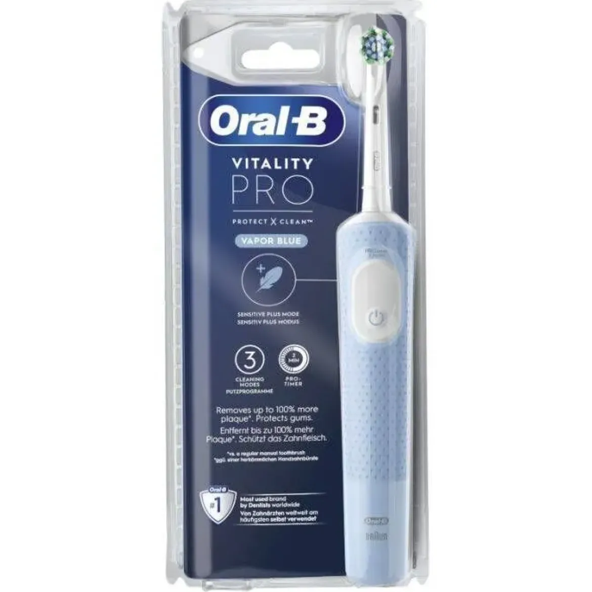 Cepillo Eléctrico Braun Vitality Pro Azul CrossAction VITALITYPROAZUL
