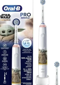 Cepillo Eléctrico Oral-B Braun Infantil Pro 6+ Star Wars 8006540957196