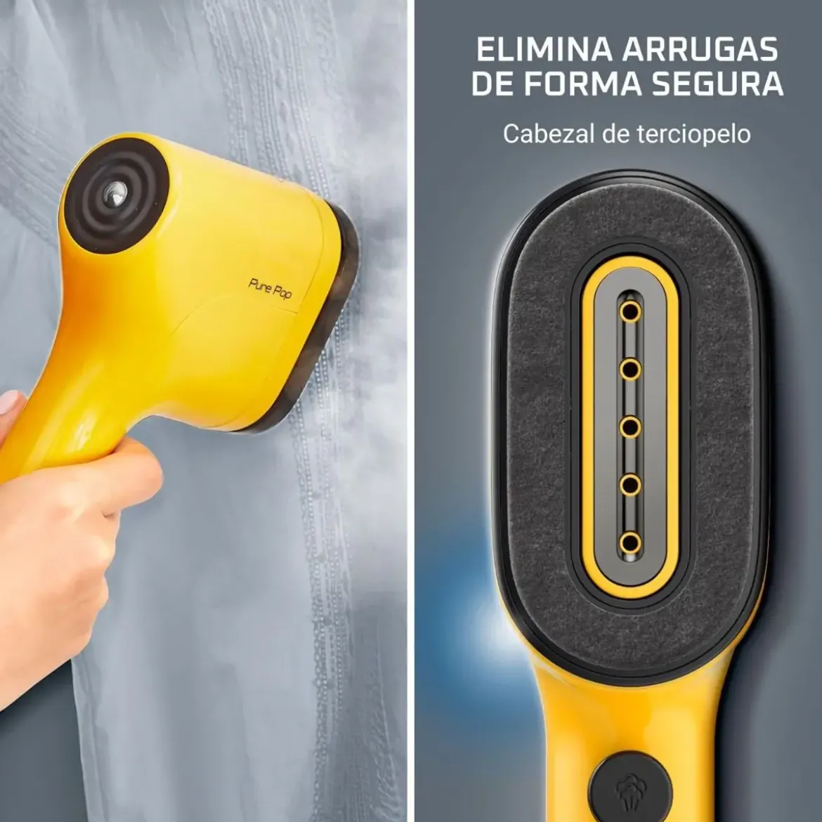 Cepillo ROWENTA Vertical Amarillo 300w DR2026D1
