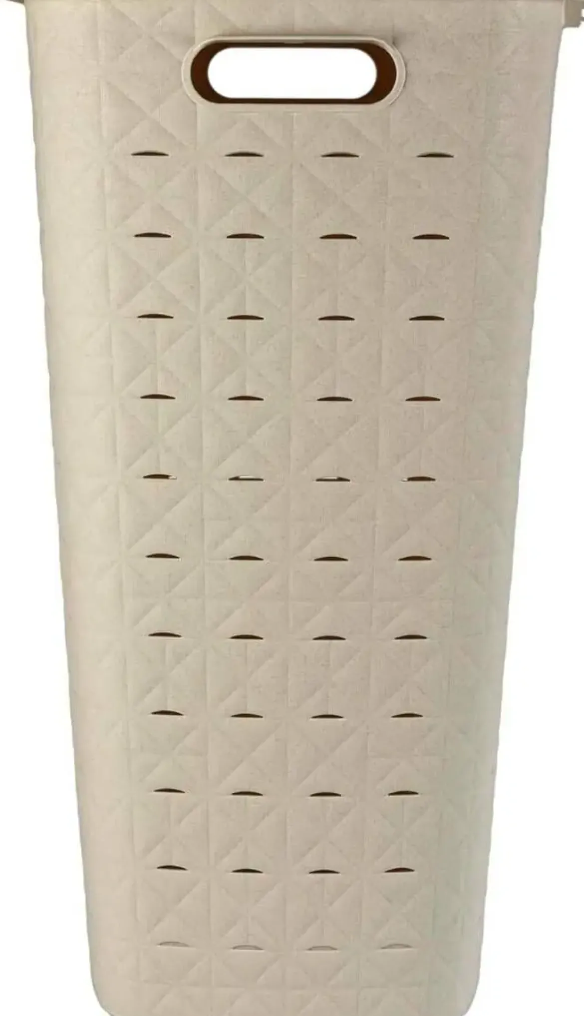 Cesto de Ropa 56L en color Blanco Tiza SOFTEX