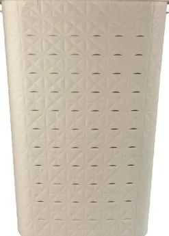 Cesto de Ropa 56L en color Blanco Tiza SOFTEX
