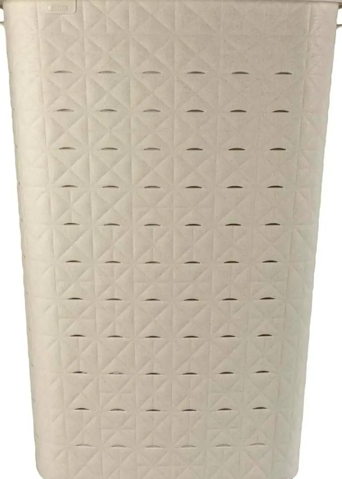 Cesto de Ropa 56L en color Blanco Tiza SOFTEX