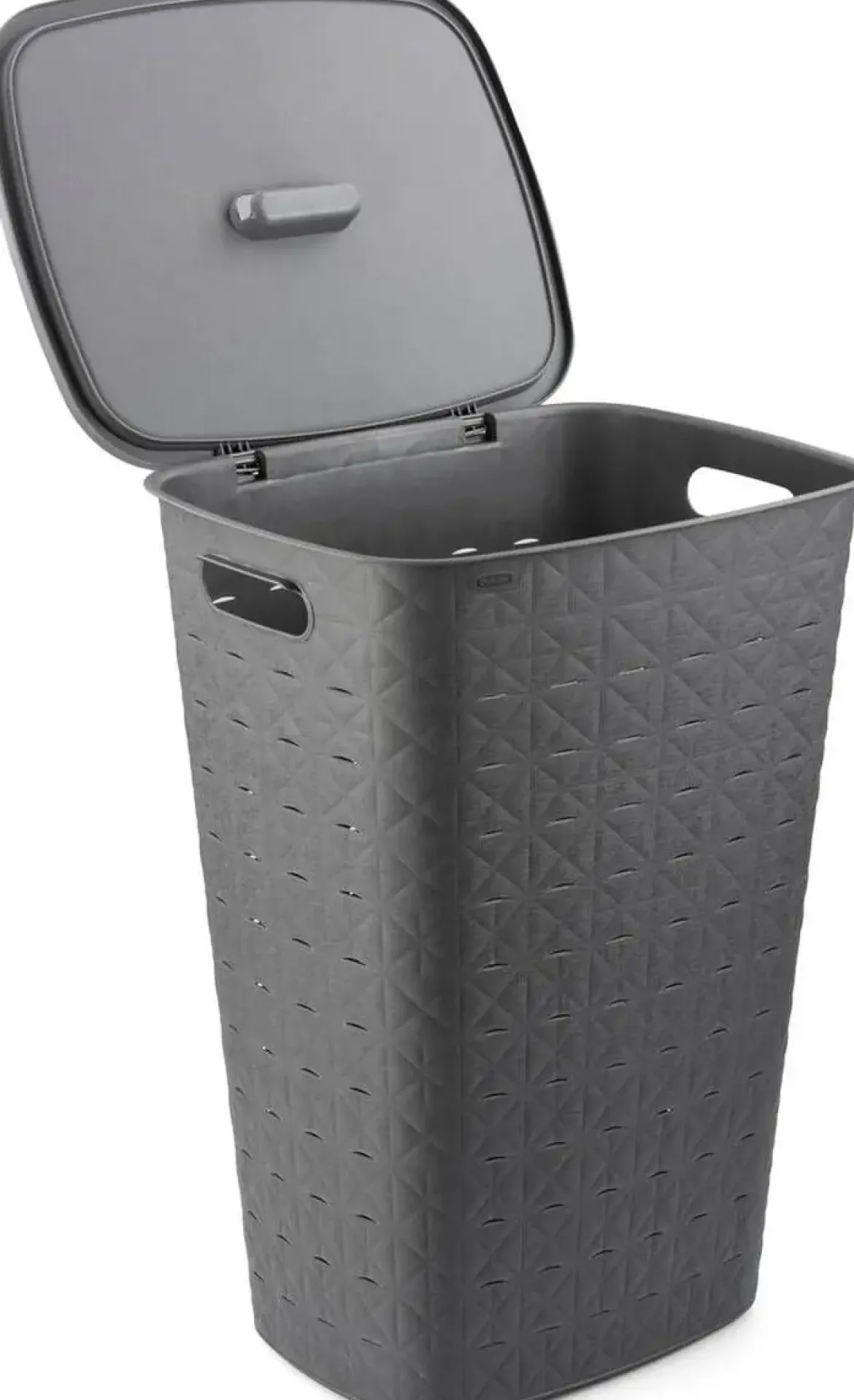 Cesto de Ropa 56L en color Gris Oscuro SOFTEX