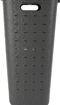 Cesto de Ropa 56L en color Gris Oscuro SOFTEX