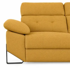 Chaiselongue Derecha 312 cm Relax Eléctrico con Arcón Tapizado en Poliéster XENA