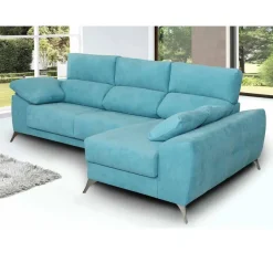 Chaise Longue Derecha con Patas Metálicas MALTA