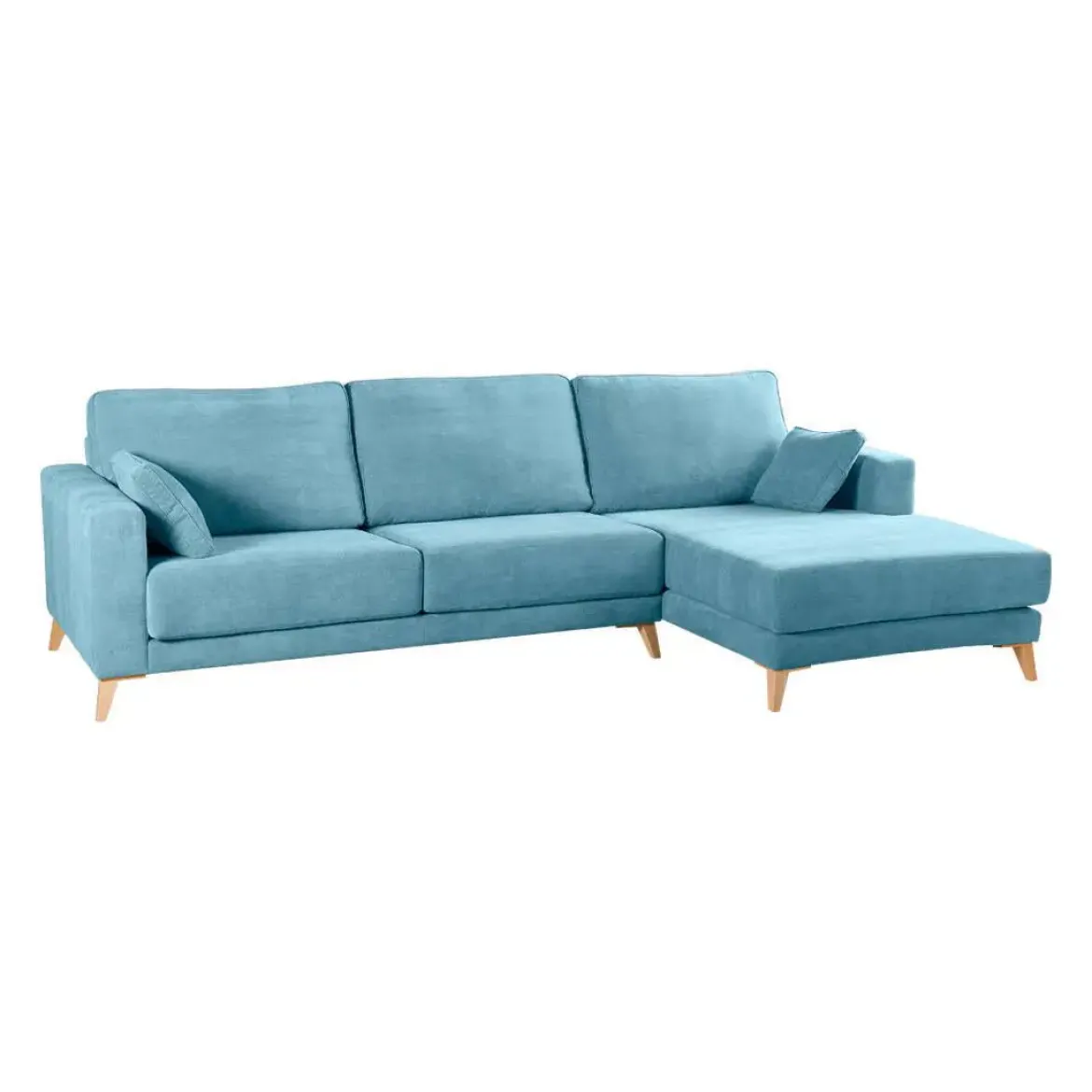 Chaiselongue Derecha 3 Plazas 300 cm Tapizado en Poliéster GIOVANI