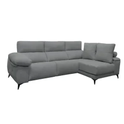 Chaise Longue Eléctrico con Arcón Derecha Tapizado en Tela DANA