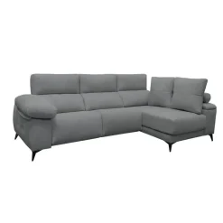 Chaise Longue Eléctrico con Arcón Derecha Tapizado en Tela DANA