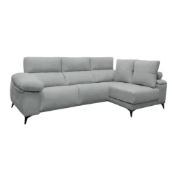 Chaise Longue Eléctrico con Arcón Derecha Tapizado en Tela DANA