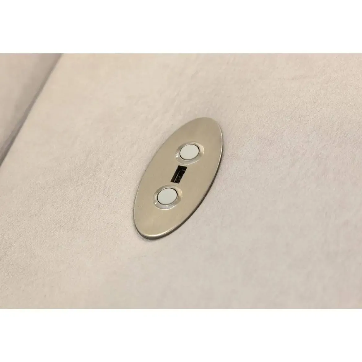 Chaise Longue Eléctrico con Arcón Izquierda Tapizado en Tela DANA