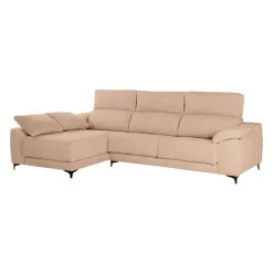 Chaiselongue Izquierda 298 cm con Asientos Deslizantes NERÓN