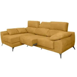 Chaise Longue Izquierda con Patas Metálicas MALTA