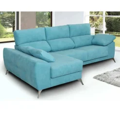 Chaise Longue Izquierda con Patas Metálicas MALTA