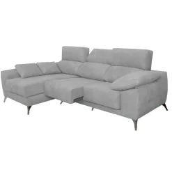 Chaise Longue Izquierda con Patas Metálicas MALTA