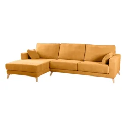 Chaiselongue Izquierda 3 Plazas 300 cm Tapizado en Poliéster GIOVANI