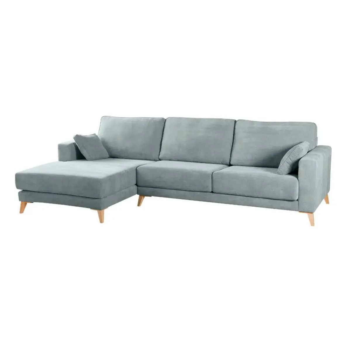Chaiselongue Izquierda 3 Plazas 300 cm Tapizado en Poliéster GIOVANI