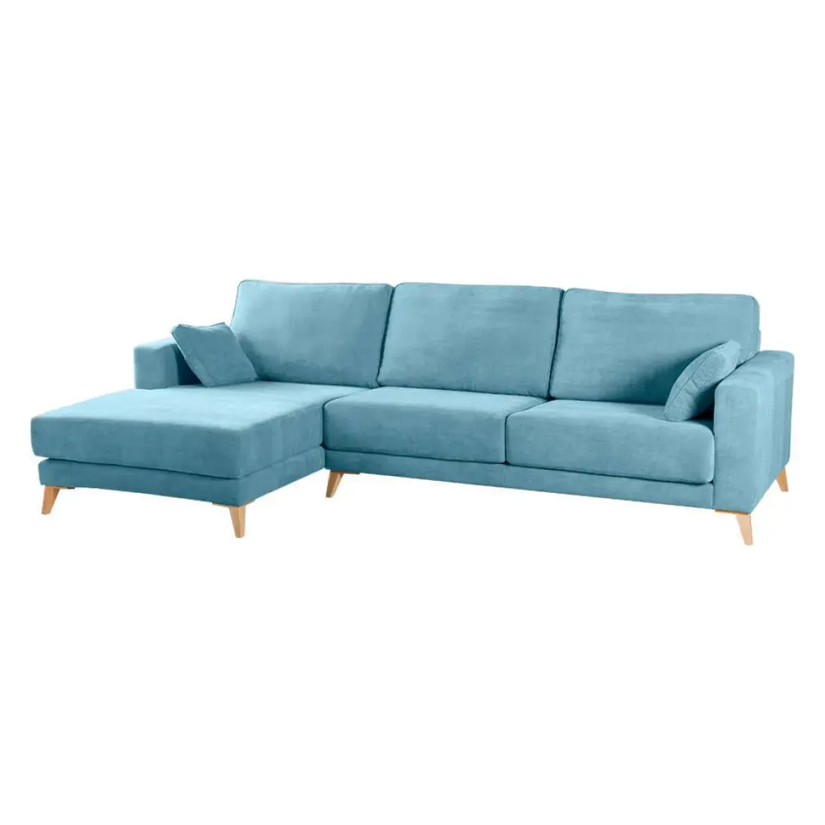 Chaiselongue Izquierda 3 Plazas 300 cm Tapizado en Poliéster GIOVANI