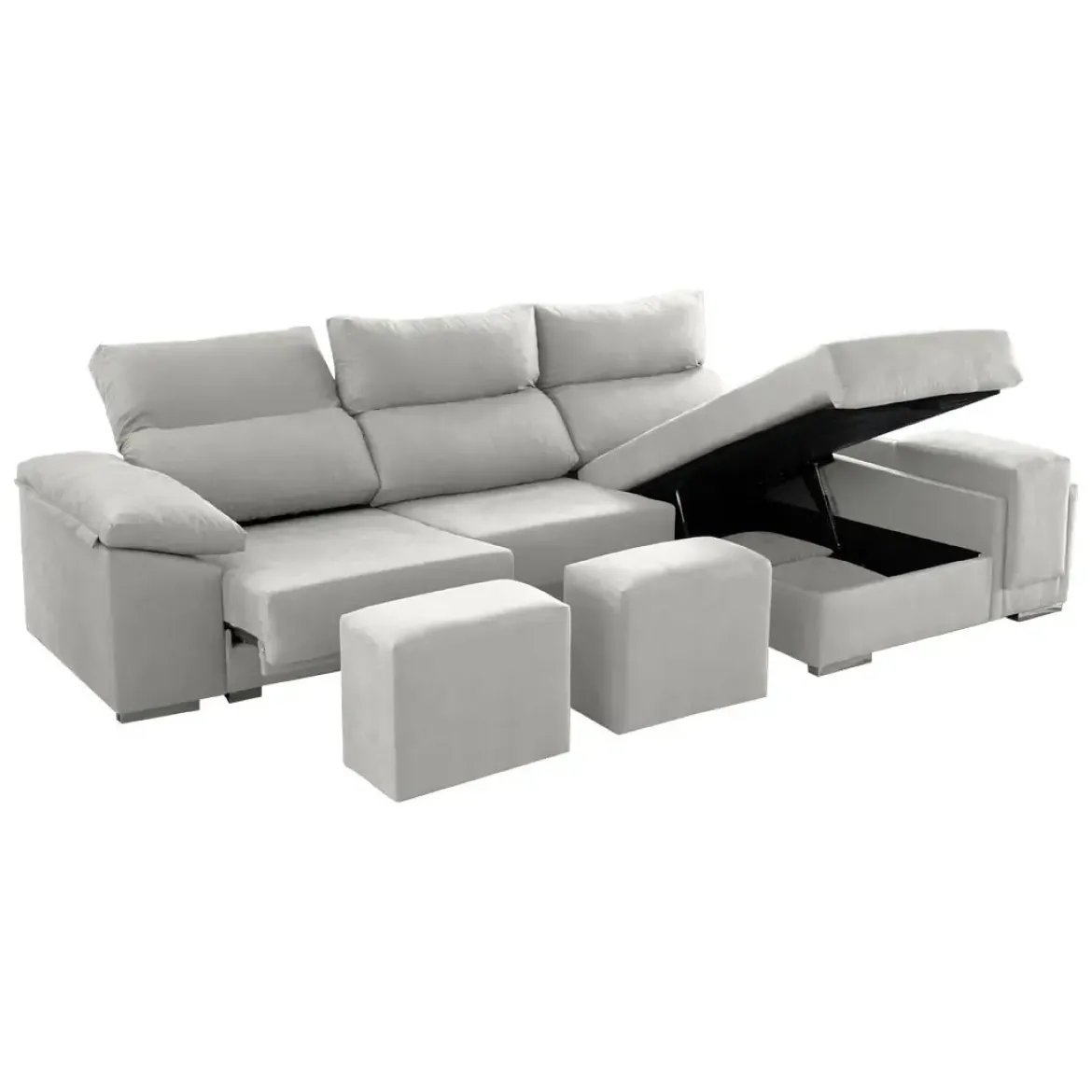 Chaise Longue 3 Plazas Deslizante a Derecha Kenia