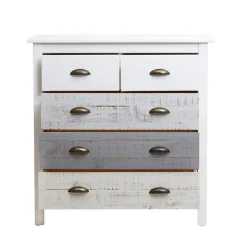 Cómoda de Madera con 3 Cajones ROMANTICA