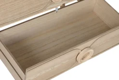 Cómoda de Madera de Abeto con 3 Cajones Natural MB-219391