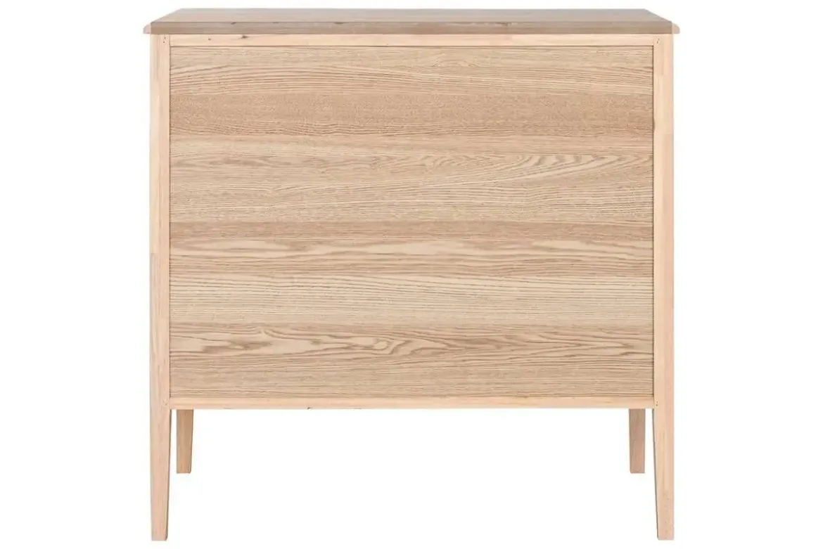 Cómoda de Madera de Abeto con 3 Cajones Natural MB-219391