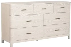 Cómoda de MDF y Metal en Gris Claro MB-220063
