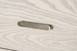 Cómoda de MDF y Metal en Gris Claro MB-220063