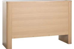 Cómoda de Mármol Travertino Gris Claro con 6 Cajones MB-217309