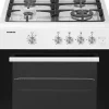 Cocina de Gas INFINITON 4 Fuegos Blanca 60 cm CC60BBLE
