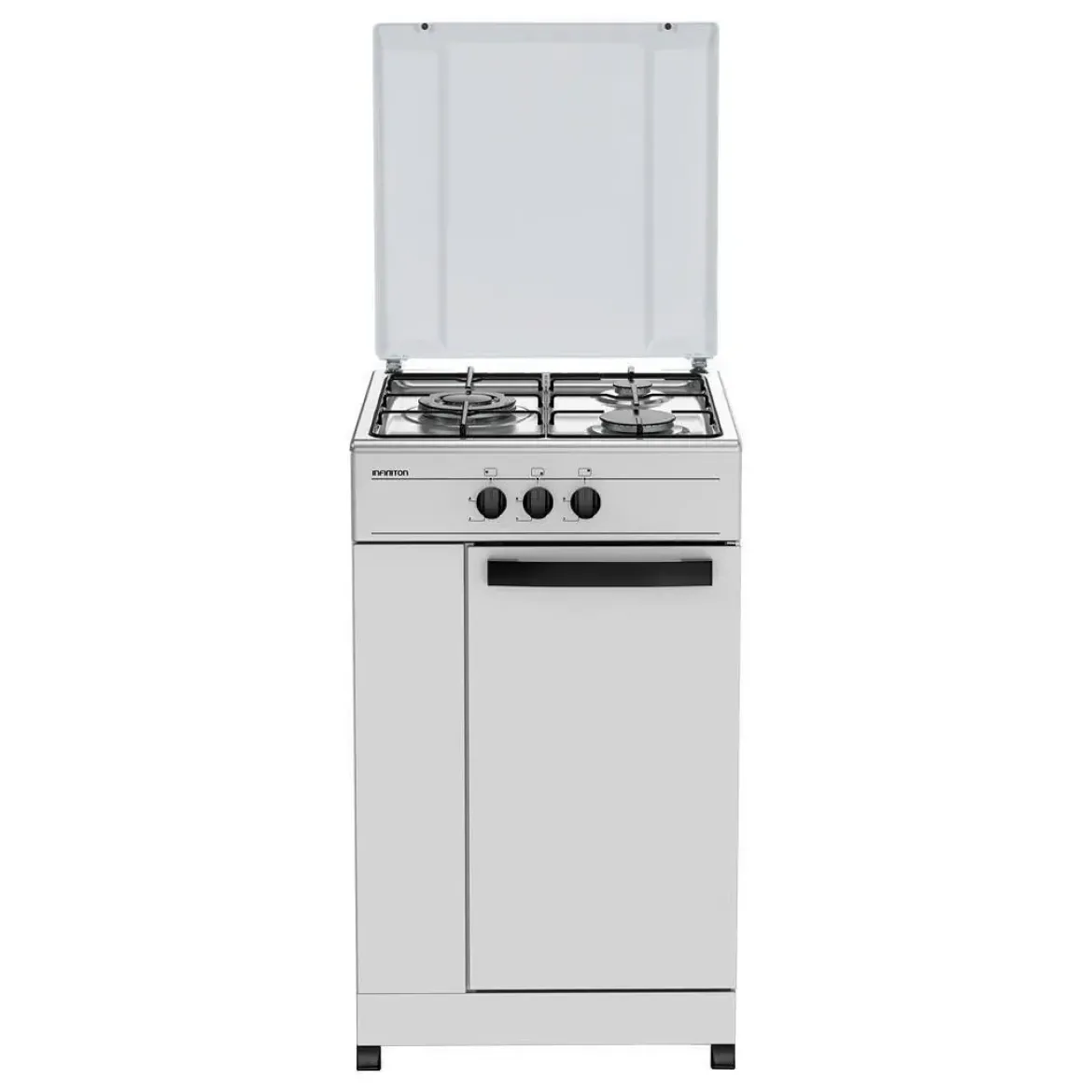 Cocina INFINITON 3 Fuegos 50 cm con portabombonas CC3FB