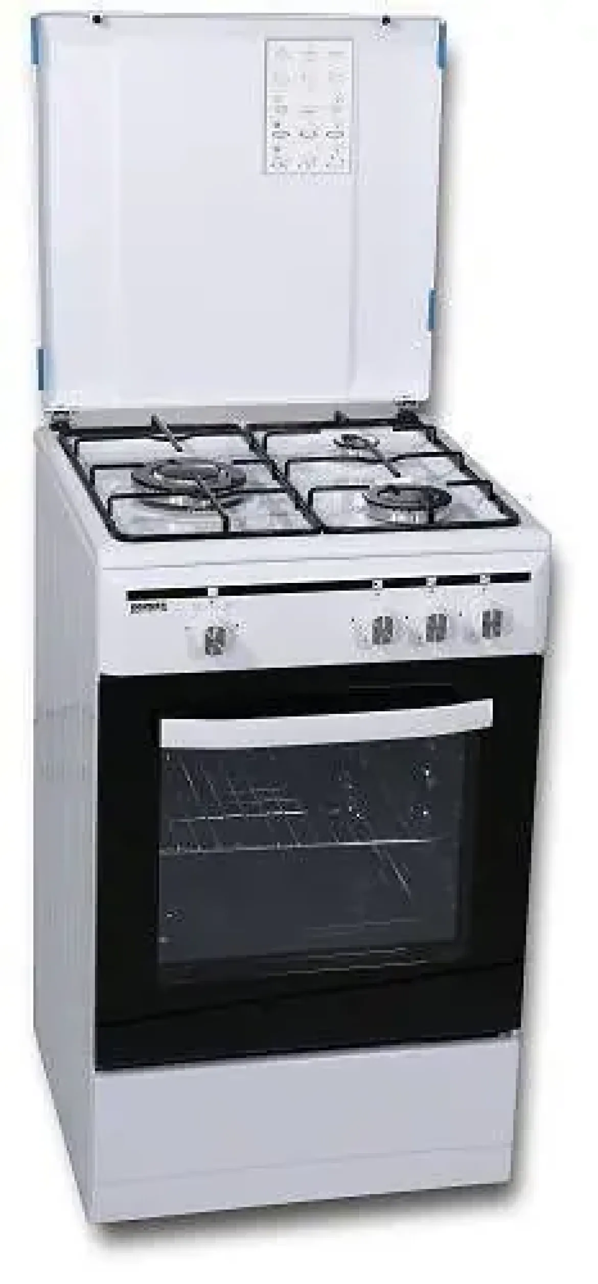 Cocina ROMMER 3 Fuegos Butano Horno Blanca VCH350BUT