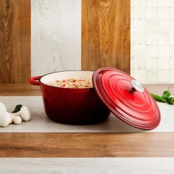 Cocotte de Hierro Fundido Esmaltado 28 cm 6L BIDASOA 7664009