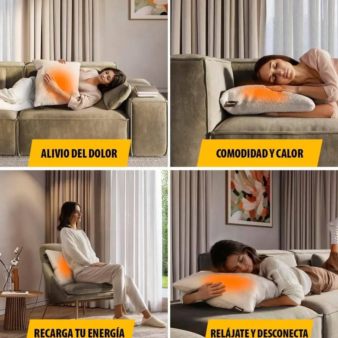 Cojín Térmico Eléctrico Inalámbrico con Powerbank TRISTAR BW4798