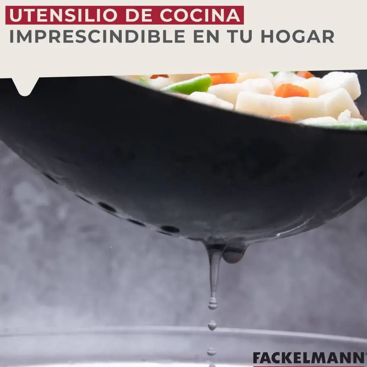 Colador Escurridor Antiadherente con Mango Ergonómico 25214