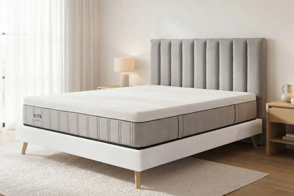 Colchón 150x190 cm de Muelles Ensacados con 3 cm de Visco Flow ELITE NOVA