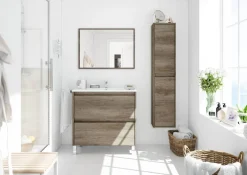 Columna de Baño con 2 Puertas Acabado Nordik DAKOTA 305070H