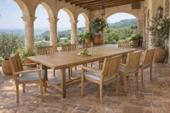 Comedor de Jardín de Teca con 8 Sillas MB-224648