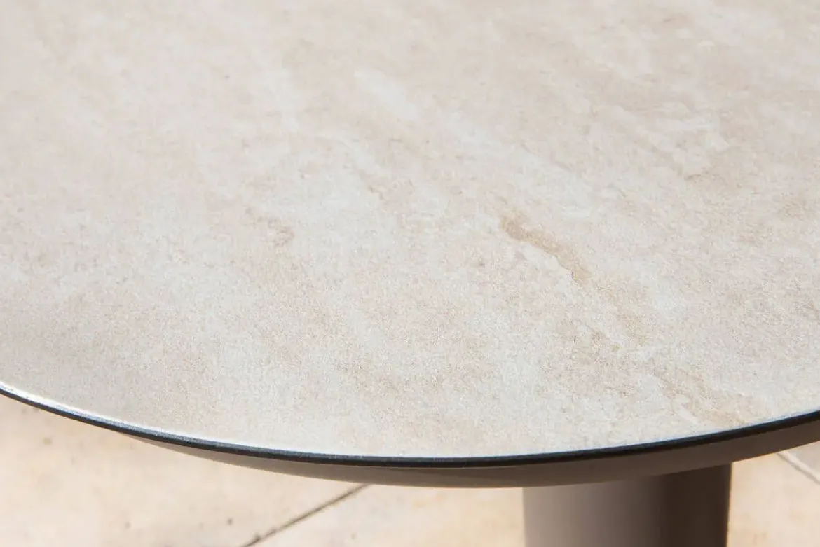 Composición de Jardín Aluminio Taupe con Cuerda Beige CARPIO